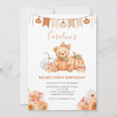 Invitation pour le premier anniversaire de Bear Pu (Devant)