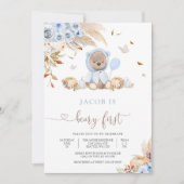 Invitation pour le premier anniversaire de Beary (Devant)