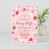 Invitation pour le premier anniversaire de Berry,  (Debout devant)