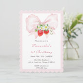Invitation pour le premier anniversaire de Berry a (Debout devant)