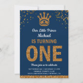 Invitation pour le premier anniversaire de Blue Go (Devant)