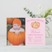 Invitation pour le premier anniversaire de Citroui (Debout devant)