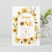 Invitation pour le premier anniversaire de Coquett (Debout devant)