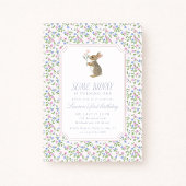 Invitation pour le premier anniversaire de Cottage