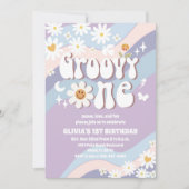Invitation pour le premier anniversaire de Daisy G (Devant)