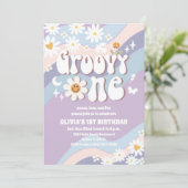 Invitation pour le premier anniversaire de Daisy G (Debout devant)