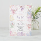 Invitation pour le premier anniversaire de fée (Debout devant)