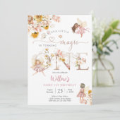 Invitation pour le premier anniversaire de fée (Debout devant)