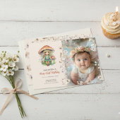 Invitation pour le premier anniversaire de fée | V