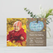 Invitation pour le premier anniversaire de garçon (Debout devant)