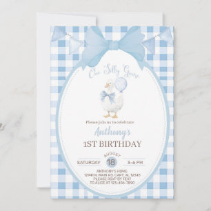 Invitation pour le premier anniversaire de Garçon