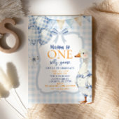 Invitation pour le premier anniversaire de garçon