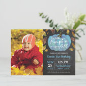 Invitation pour le premier anniversaire de garçon (Debout devant)