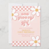 Invitation pour le premier anniversaire de Groovy (Devant)