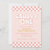 Invitation pour le premier anniversaire de Groovy (Devant)