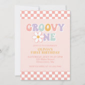 Invitation pour le premier anniversaire de Groovy (Devant)