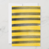 Invitation pour le premier anniversaire de Honey B (Dos)