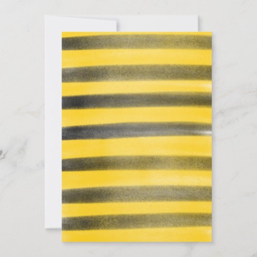 Invitation pour le premier anniversaire de Honey B (Dos)