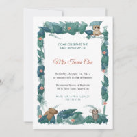Invitation pour le premier anniversaire de la Cach