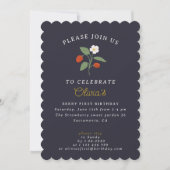 Invitation pour le premier anniversaire de la frai (Devant)
