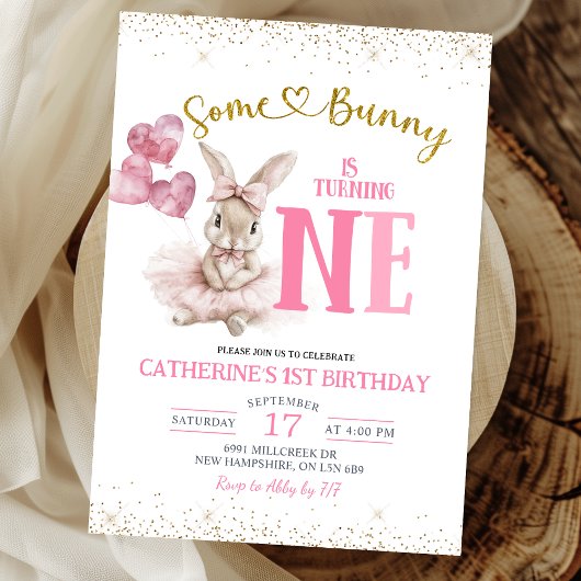 Invitation pour le premier anniversaire de la lapi