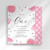 Invitation pour le premier anniversaire de la past