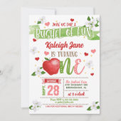 Invitation pour le premier anniversaire de la pomm (Devant)