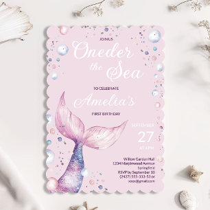Invitation pour le premier anniversaire de la sirè