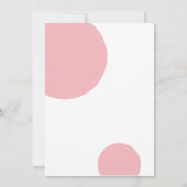 Invitation pour le premier anniversaire de la vach (Dos)