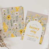 Invitation pour le premier anniversaire de l'abeil