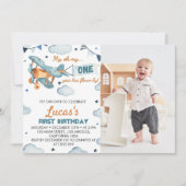 Invitation pour le premier anniversaire de l'avion (Devant)
