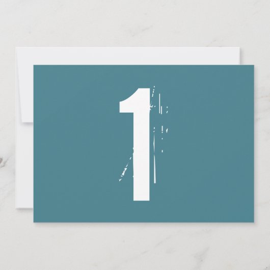 Invitation pour le premier anniversaire de l'avion (Dos)