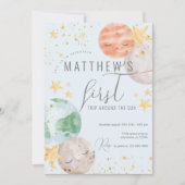 Invitation pour le premier anniversaire de l'espac (Devant)