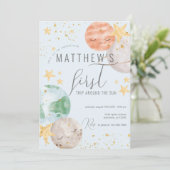 Invitation pour le premier anniversaire de l'espac (Debout devant)