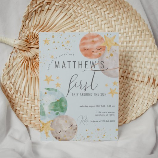 Invitation pour le premier anniversaire de l'espac