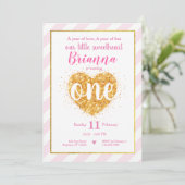 Invitation pour le premier anniversaire de Little  (Debout devant)