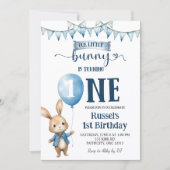 Invitation pour le premier anniversaire de Little (Devant)