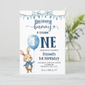 Invitation pour le premier anniversaire de Little (Debout devant)