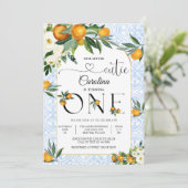 Invitation pour le premier anniversaire de Little  (Debout devant)