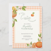 Invitation pour le premier anniversaire de Little (Devant)