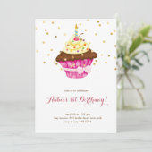 Invitation pour le premier anniversaire de Little (Debout devant)