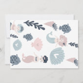 Invitation pour le premier anniversaire de Little  (Dos)