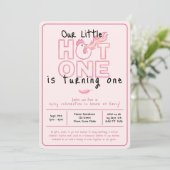 Invitation pour le premier anniversaire de Little (Debout devant)