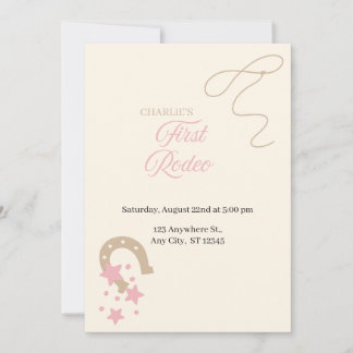 Invitation pour le premier anniversaire de Mon Pre