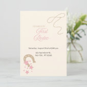 Invitation pour le premier anniversaire de Mon Pre (Debout devant)