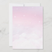 Invitation pour le premier anniversaire de Noël Ca (Dos)