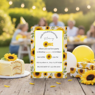 Invitation pour le premier anniversaire de notre p