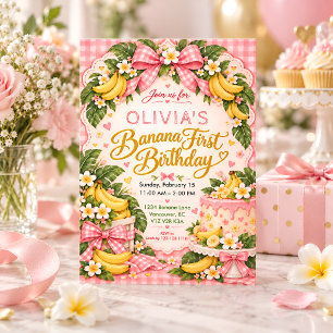 Invitation pour le premier anniversaire de notre p