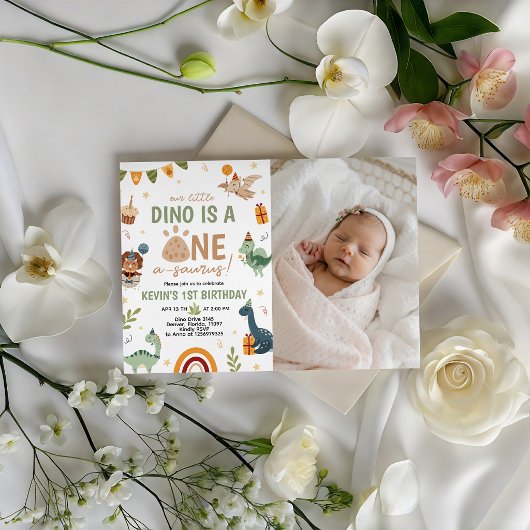 Invitation pour le premier anniversaire de ONE-a-s