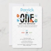 Invitation pour le premier anniversaire de ONE ave (Devant)